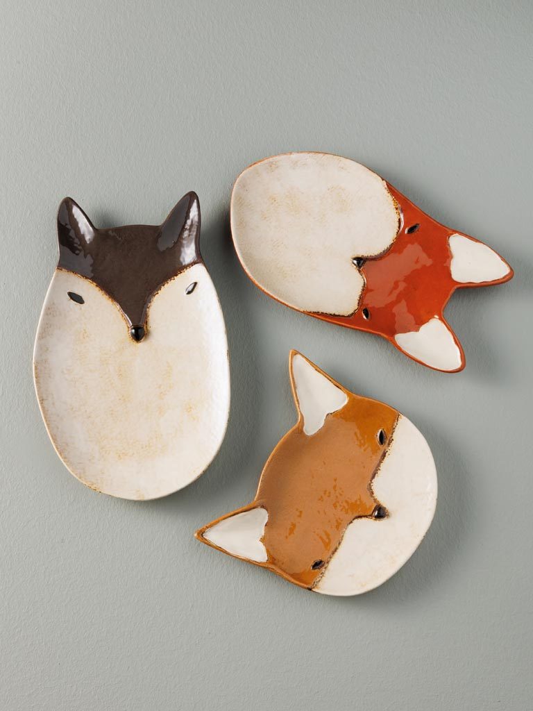 Figurine oiseau perroquet en verre multicolore